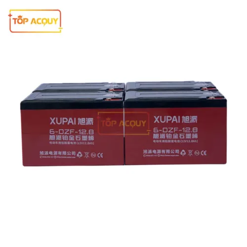 BÌNH ẮC QUY XE ĐẠP ĐIỆN XUPAI 6-DZF-12.8 12V-12.8AH